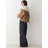 ファーカラーバルーンブルゾン | CALNAMUR | 詳細画像45