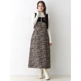 クラシックツイードロングワンピース | CALNAMUR | 詳細画像10 