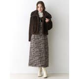 クラシックツイードロングワンピース | CALNAMUR | 詳細画像12 