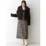 クラシックツイードロングワンピース | CALNAMUR | 詳細画像13 