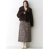 クラシックツイードロングワンピース | CALNAMUR | 詳細画像14 