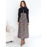 クラシックツイードロングワンピース | CALNAMUR | 詳細画像17 