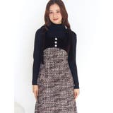 クラシックツイードロングワンピース | CALNAMUR | 詳細画像23 