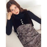 クラシックツイードロングワンピース | CALNAMUR | 詳細画像4 