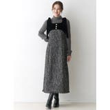 クラシックツイードロングワンピース | CALNAMUR | 詳細画像8 