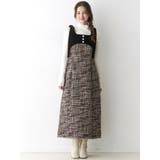 クラシックツイードロングワンピース | CALNAMUR | 詳細画像9 