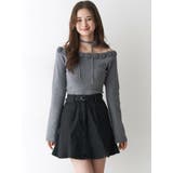 デニムミニスカート | CALNAMUR | 詳細画像6 