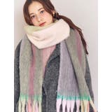 チェック柄大判マフラー | CALNAMUR | 詳細画像15