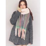 チェック柄大判マフラー | CALNAMUR | 詳細画像16