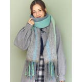 チェック柄大判マフラー | CALNAMUR | 詳細画像19