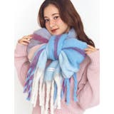 チェック柄大判マフラー | CALNAMUR | 詳細画像2