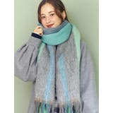 チェック柄大判マフラー | CALNAMUR | 詳細画像21