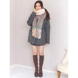 チェック柄大判マフラー | CALNAMUR | 詳細画像23