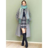 チェック柄大判マフラー | CALNAMUR | 詳細画像26