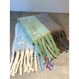 チェック柄大判マフラー | CALNAMUR | 詳細画像3