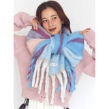 チェック柄大判マフラー | CALNAMUR | 詳細画像5