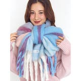 チェック柄大判マフラー | CALNAMUR | 詳細画像9