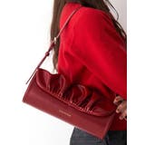 ギャザーデザイン筒形バック | CALNAMUR | 詳細画像1 