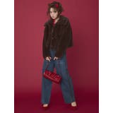 ギャザーデザイン筒形バック | CALNAMUR | 詳細画像4 