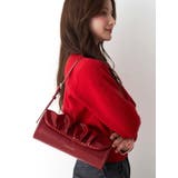 ギャザーデザイン筒形バック | CALNAMUR | 詳細画像5 