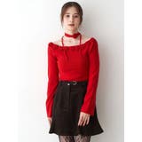 3Dローズチョーカー付きニット | CALNAMUR | 詳細画像16 