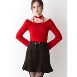 3Dローズチョーカー付きニット | CALNAMUR | 詳細画像17 