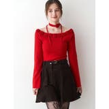 3Dローズチョーカー付きニット | CALNAMUR | 詳細画像18 