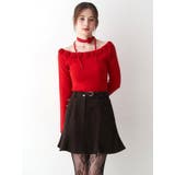 3Dローズチョーカー付きニット | CALNAMUR | 詳細画像20 