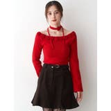 3Dローズチョーカー付きニット | CALNAMUR | 詳細画像22 