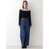 3Dローズチョーカー付きニット | CALNAMUR | 詳細画像42 