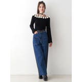 3Dローズチョーカー付きニット | CALNAMUR | 詳細画像46 