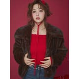 3Dローズチョーカー付きニット | CALNAMUR | 詳細画像9 