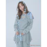 【mikkoコラボ】ワンショルダーリボンプルオーバー | CALNAMUR | 詳細画像2