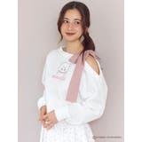 【mikkoコラボ】ワンショルダーリボンプルオーバー | CALNAMUR | 詳細画像6