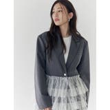 チュールティアードジャケット | CALNAMUR | 詳細画像11 