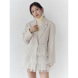 チュールティアードジャケット | CALNAMUR | 詳細画像13 