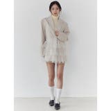 チュールティアードジャケット | CALNAMUR | 詳細画像25 