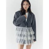 チュールティアードジャケット | CALNAMUR | 詳細画像7 