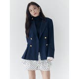 ダブルブレストペプラムジャケット | CALNAMUR | 詳細画像10 