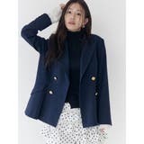 ダブルブレストペプラムジャケット | CALNAMUR | 詳細画像12 