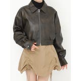 ヴィンテージフェイクレザーブルゾン | CALNAMUR | 詳細画像1 