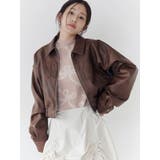 ヴィンテージフェイクレザーブルゾン | CALNAMUR | 詳細画像14 