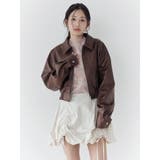 ヴィンテージフェイクレザーブルゾン | CALNAMUR | 詳細画像19 