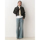 ヴィンテージフェイクレザーブルゾン | CALNAMUR | 詳細画像24 