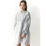 2WAYチュールオーバースウェットワンピース | CALNAMUR | 詳細画像11 