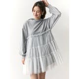 2WAYチュールオーバースウェットワンピース | CALNAMUR | 詳細画像12 