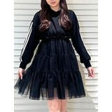 2WAYチュールオーバースウェットワンピース | CALNAMUR | 詳細画像2 