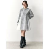 2WAYチュールオーバースウェットワンピース | CALNAMUR | 詳細画像23 