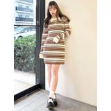 マルチボーダーポロニットワンピース | CALNAMUR | 詳細画像36 