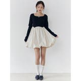 ドッキングバルーンミニワンピース | CALNAMUR | 詳細画像10 